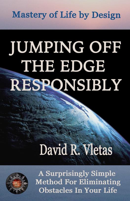 Original cover of Jumping Off the Edge Responsibly by David R. Vletas